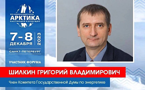 Григорий Шилкин представит доклад о развитии энергетического комплекса в Арктике